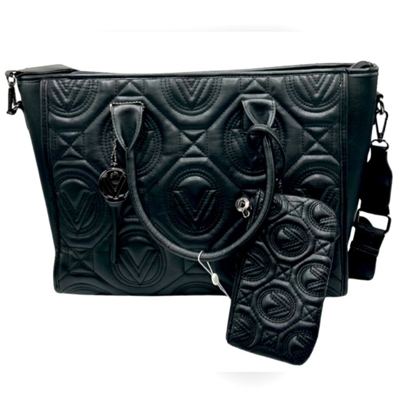 Valentino Orlandi Handbags - 🖤NWT🖤VALENTINO ORLANDI XL QUILTED TOTE BAG STUNNING!!